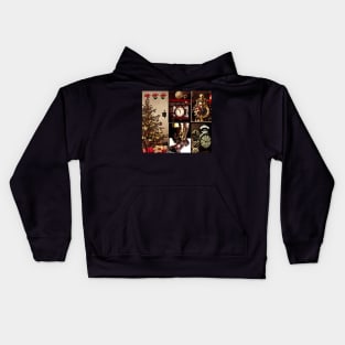 Steampunk Christmas Kids Hoodie